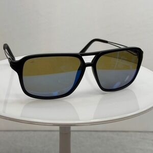 Serengeti Venezia 8193 Matte Black Polarized Navigator Sunglasses Unisex